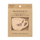 Midori Wooden Whiteboard - Cup -  - Sticky Notes - Bunbougu