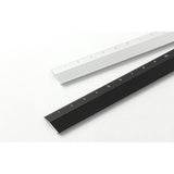 Midori Aluminium Ruler - Black - 15 cm -  - Rulers - Bunbougu