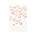 Midori Echizen Japanese Washi Postcard - Limited Edition - Sakura - Envelopes & Letter Pads - Bunbougu