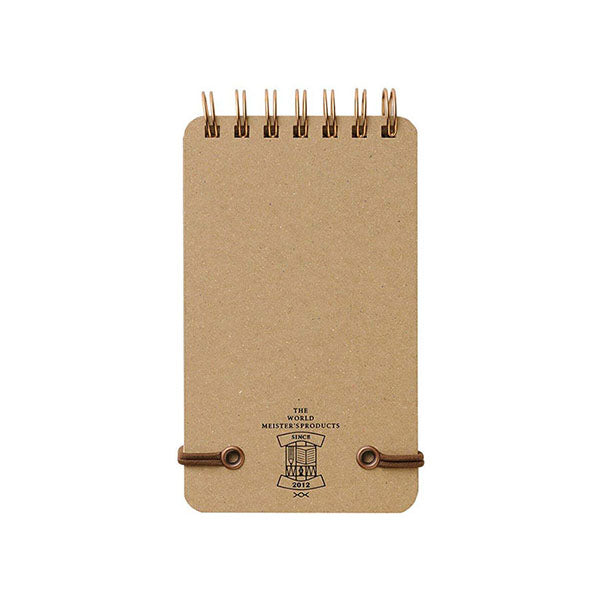 Midori Grain Memo Pad - Ruled and Plain - Black -  - Memo Pads - Bunbougu