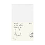 Midori MD Notebook Cover - Clear - B6 Slim