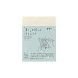Midori MD Sticky Memo Notepad - Grid - A7