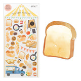 Midori Marché Stickers - Bread -  - Planner Stickers - Bunbougu