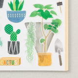 Midori Marché Stickers - Cactus -  - Planner Stickers - Bunbougu