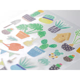 Midori Marché Stickers - Cactus -  - Planner Stickers - Bunbougu