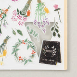 Midori Marché Stickers - Dried Flower -  - Planner Stickers - Bunbougu