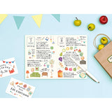 Midori Marché Stickers - Stationery -  - Planner Stickers - Bunbougu