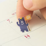 Midori Seal Collection Removable Planner Stickers - Achievement - Animals -  - Planner Stickers - Bunbougu