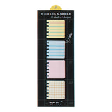 Midori Writing Marker Monthly Block Sticky Notes - Memo
