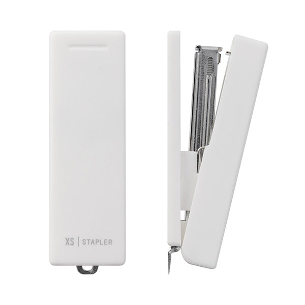 Midori XS Compact No.10 Stapler - White -  - Staplers - Bunbougu