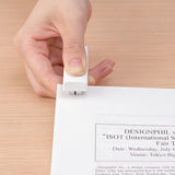 Midori XS Compact No.10 Stapler - White -  - Staplers - Bunbougu