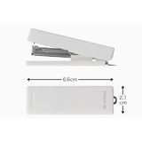 Midori XS Compact No.10 Stapler - White -  - Staplers - Bunbougu