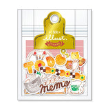 Mind Wave Ink Illustration Sticker Flake Pack - Sweets -  - Planner Stickers - Bunbougu