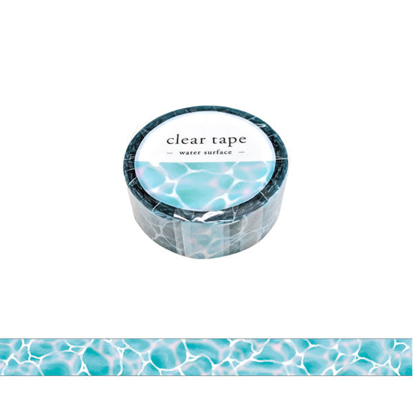 Mind Wave Clear Masking Tape - Water Surface - 15 mm x 5 m -  - Washi Tapes - Bunbougu