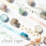 Mind Wave Clear Masking Tape - Terrazzo - 15 mm x 5 m -  - Washi Tapes - Bunbougu