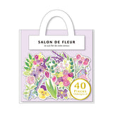 Mind Wave Salon De Fleur Sticker Flake Pack - Purple -  - Planner Stickers - Bunbougu