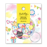 Mind Wave Holiday Design Sticker Flake Pack - Party -  - Planner Stickers - Bunbougu