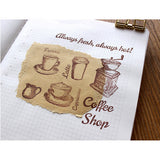 Moodtape Zakka Transparent Stamp - Summer -  - Planner Stamps - Bunbougu