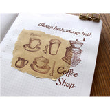 Moodtape Zakka Transparent Stamp - Plant New - - Planner Stamps - Bunbougu