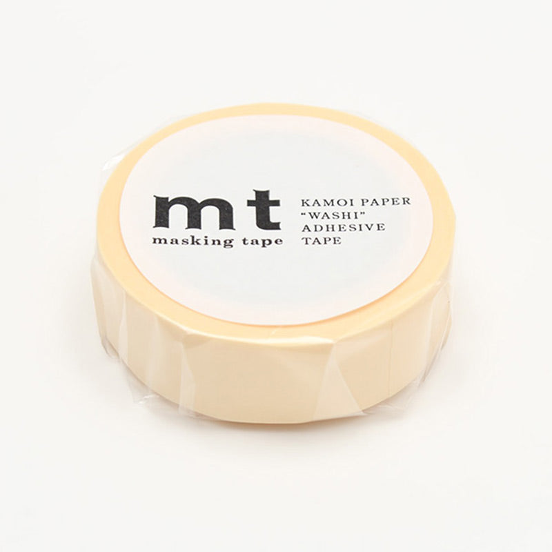 Mt Masking Tape - Pastel Ecru - 15 mm x 10 m -  - Washi Tapes - Bunbougu