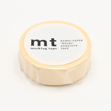 Mt Masking Tape - Pastel Ecru - 15 mm x 10 m -  - Washi Tapes - Bunbougu
