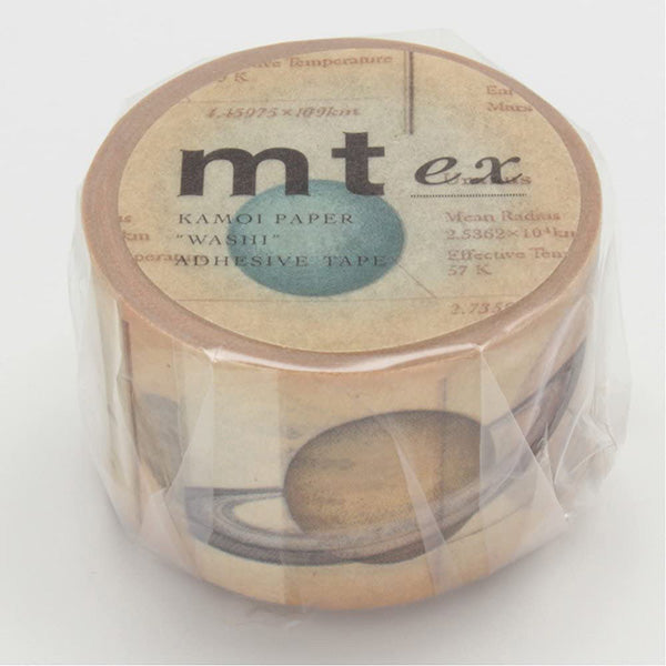 Mt Masking Tape Ex Series - Encyclopedia Solar System - 30 mm x 7 m -  - Washi Tapes - Bunbougu