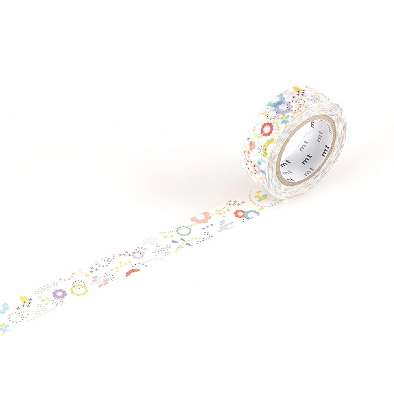 Mt Masking Tape Ex Series - Colorful Pop - 20 mm x 7 m -  - Washi Tapes - Bunbougu