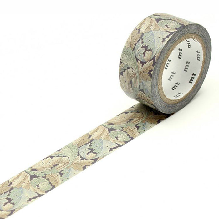 Mt x William Morris Washi Tape - Acanthus - 20 mm x 7 m -  - Washi Tapes - Bunbougu
