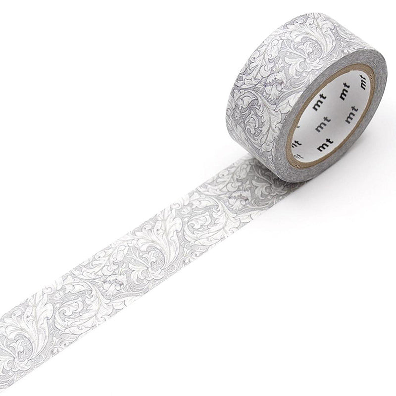 Mt x William Morris Washi Tape - Pure Bachelors Button Stone/Linen - 20 mm x 7 m -  - Washi Tapes - Bunbougu