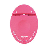 Ohto Coro Ceramic Letter Opener - Pink -  - Scissors & Cutters - Bunbougu