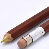 Ohto Wooden Mechanical Pencil - Brown - 0.5 mm -  - Mechanical Pencils - Bunbougu