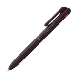 Pentel Calme Quiet Click Multi Ballpoint Pen - Limited Edition - Black/Blue/Red Ink - 0.7 mm - Chestnut Purple - Multi Pens - Bunbougu