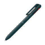 Pentel Calme Quiet Click Multi Ballpoint Pen - Limited Edition - Black/Blue/Red Ink - 0.7 mm - Dark Turquoise - Multi Pens - Bunbougu