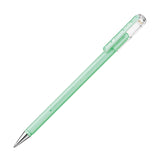 Pentel Hybrid Milky Gel Pen - Pastel Colours - 0.8 mm - Pastel Green - Gel Pens - Bunbougu