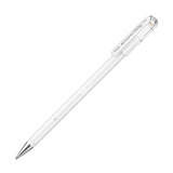 Pentel Hybrid Milky Gel Pen - Pastel Colours - 0.8 mm - White - Gel Pens - Bunbougu