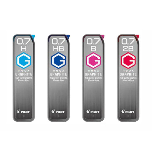 Pilot G Neox High-Purity BeGreen Pencil Lead - 0.7 mm -  - Pencil Leads - Bunbougu