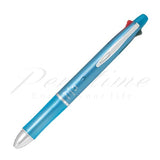 Pilot Dr. Grip 4+1 Ballpoint Multi Pen - 4 Ink Colour 0.5 mm + 0.5 mm Pencil - Ice Blue - Multi Pens - Bunbougu