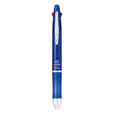 Pilot Dr. Grip 4+1 Ballpoint Multi Pen - 4 Ink Colour 0.7 mm + 0.5 mm Pencil - Blue - Multi Pens - Bunbougu