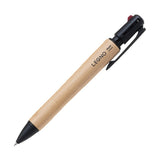 Pilot Legno 2+1 Ballpoint Multi Pen - 2 Ink Colour 0.7 mm + 0.5 mm Pencil - Natural - Multi Pens - Bunbougu