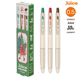 Pilot Juice Gel Pen 10th Anniversary Limited Edition - Fairy Tale Series - 3 Colour Set - 0.5 mm - Little Red Riding Hood - Gel Pens - Bunbougu