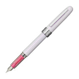 Platinum Plaisir AURA Fountain Pen - Colour of The Year Limited Edition - Merry Pink - Fine Nib - Fountain Pens - Bunbougu