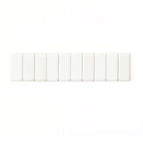 Palomino Blackwing - Pencil Replacement Erasers - Pack of 10 - White -  - Refills - Bunbougu