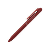Pentel Calme Quiet Click Ballpoint Pen - 0.7 mm - Red Body - Red Ink - Ballpoint Pens - Bunbougu