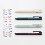 Pentel Calme Quiet Click Multi Ballpoint Pen - Limited Edition - Black/Blue/Red Ink - 0.7 mm -  - Multi Pens - Bunbougu