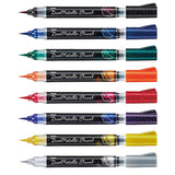 Pentel Dual Metallic Brush Pen - 8 Colour Set -  - Brush Pens - Bunbougu