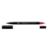Pentel Fudemoji Dual Brush Pen - Black Ink - Extra Fine/Broad Tip
