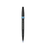 Pentel Artist Brush Sign Pen - Ultra Fine Tip - Sky Blue - Brush Pens - Bunbougu
