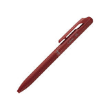 Pentel Calme Quiet Click Ballpoint Pen - 0.5 mm - Red Body - Red Ink - Ballpoint Pens - Bunbougu