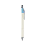 Pentel EnerGel Clena Gel Pen - 0.4 mm - Black Ink - Pastel Blue Body - Gel Pens - Bunbougu