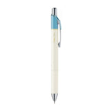 Pentel EnerGel Clena Gel Pen - 0.3 mm - Black Ink - Pastel Blue - Gel Pens - Bunbougu